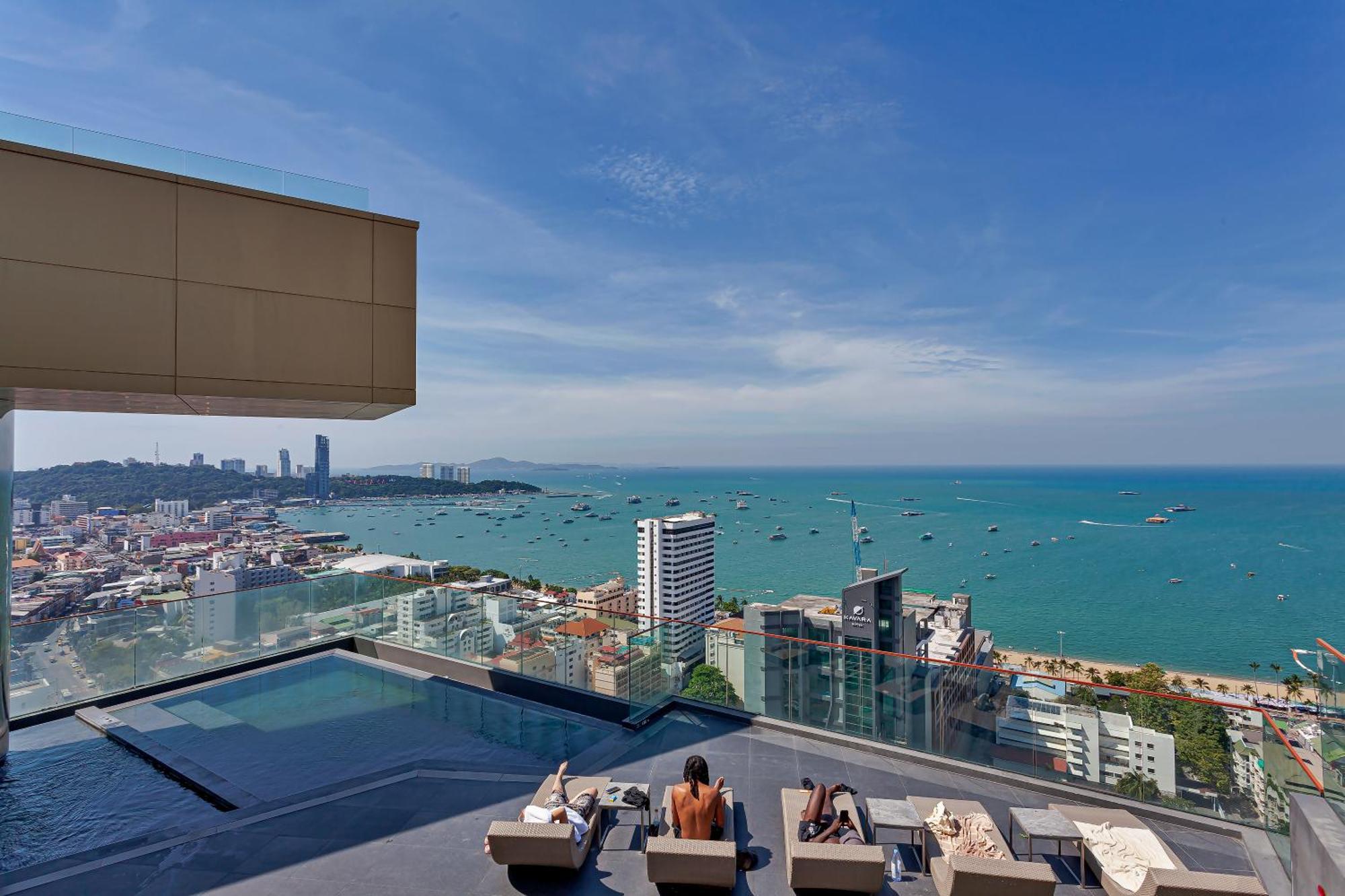 Edge Central Pattaya Sea View High Floor 23,26 Kültér fotó
